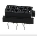 Micro Match konektor ženski DIP 180